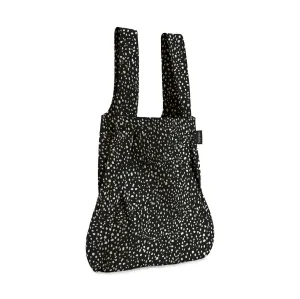 Notabag Recycled 2-Way Bag&Backpack, Black Sprinkle