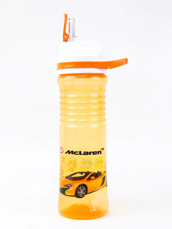 Orange Plastic Water Bottle - 650ML