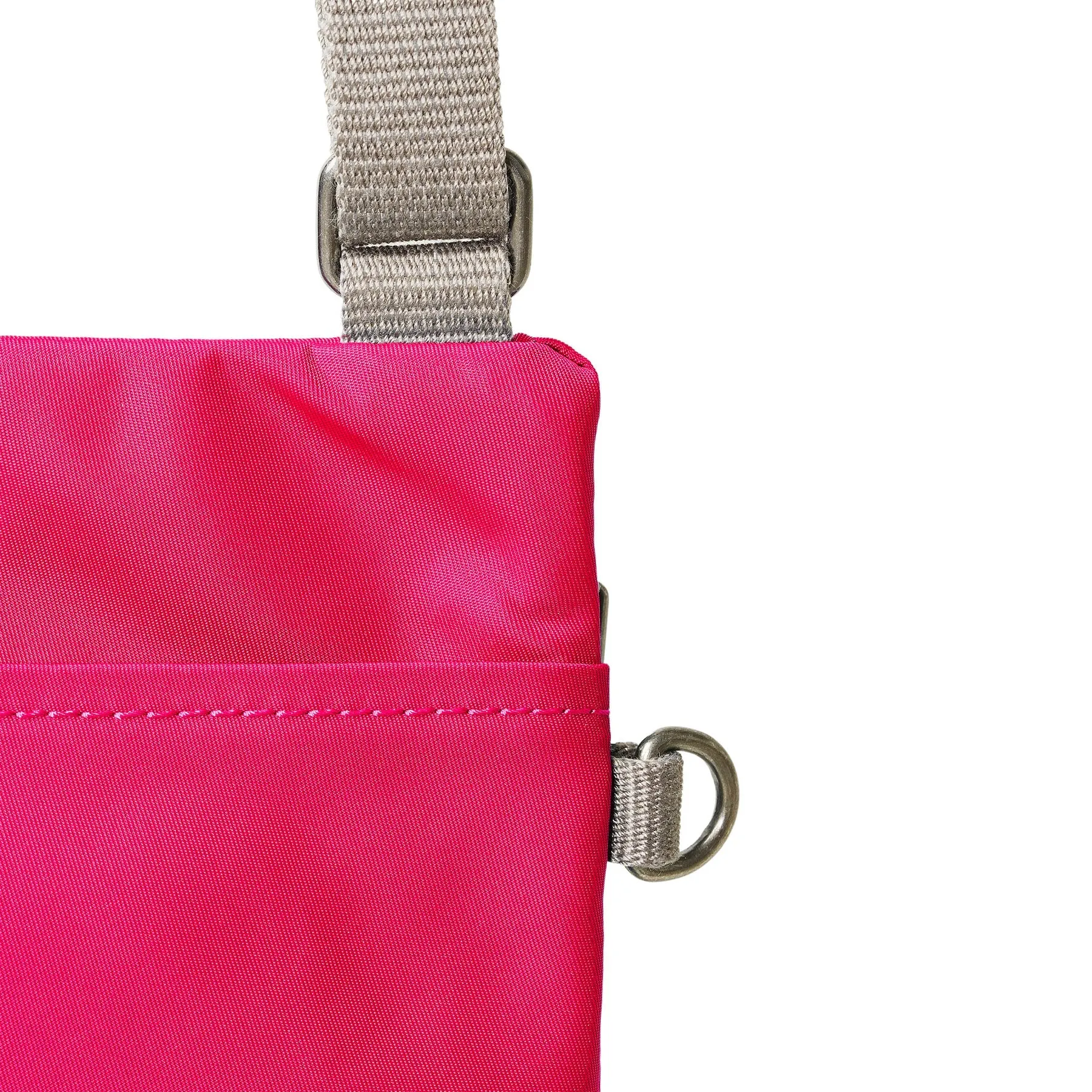 ORI Chelsea Recycled Nylon Crossbody Extra Pocket Bag – Sparkling Cosmo
