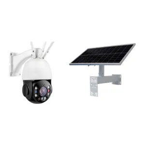 Outdoor 5Mp 30X Solar Powered Surveillance 3 Antenna Camera Se-X10-4G