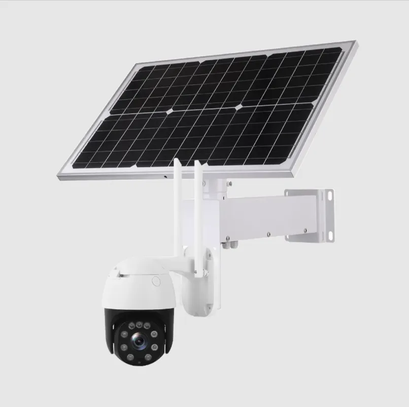 Outdoor 5Mp 30X Solar Powered Surveillance 3 Antenna Camera Se-X10-4G
