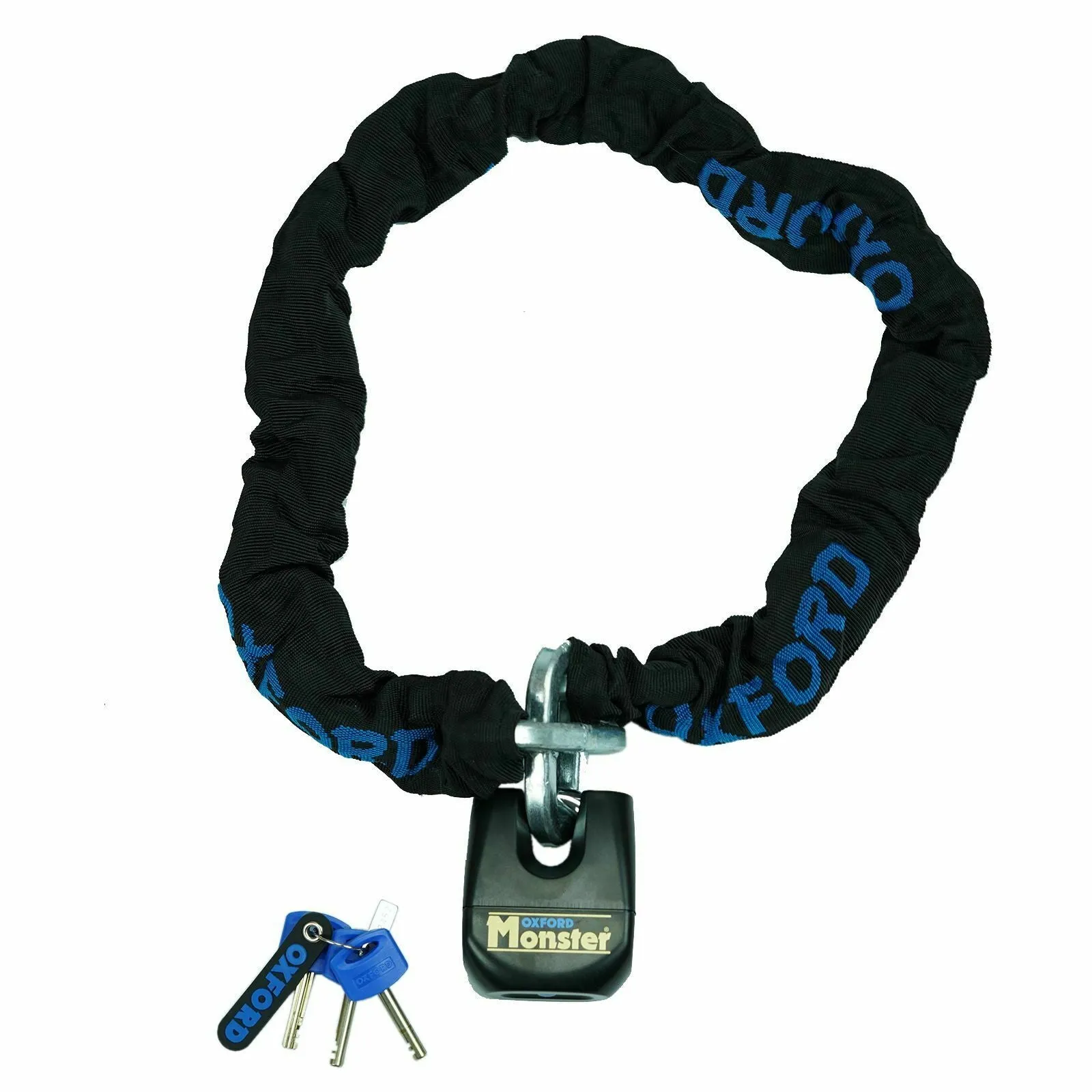 Oxford OF801 Monster Thatcham Sold Secure Chain & Padlock - 1.2m