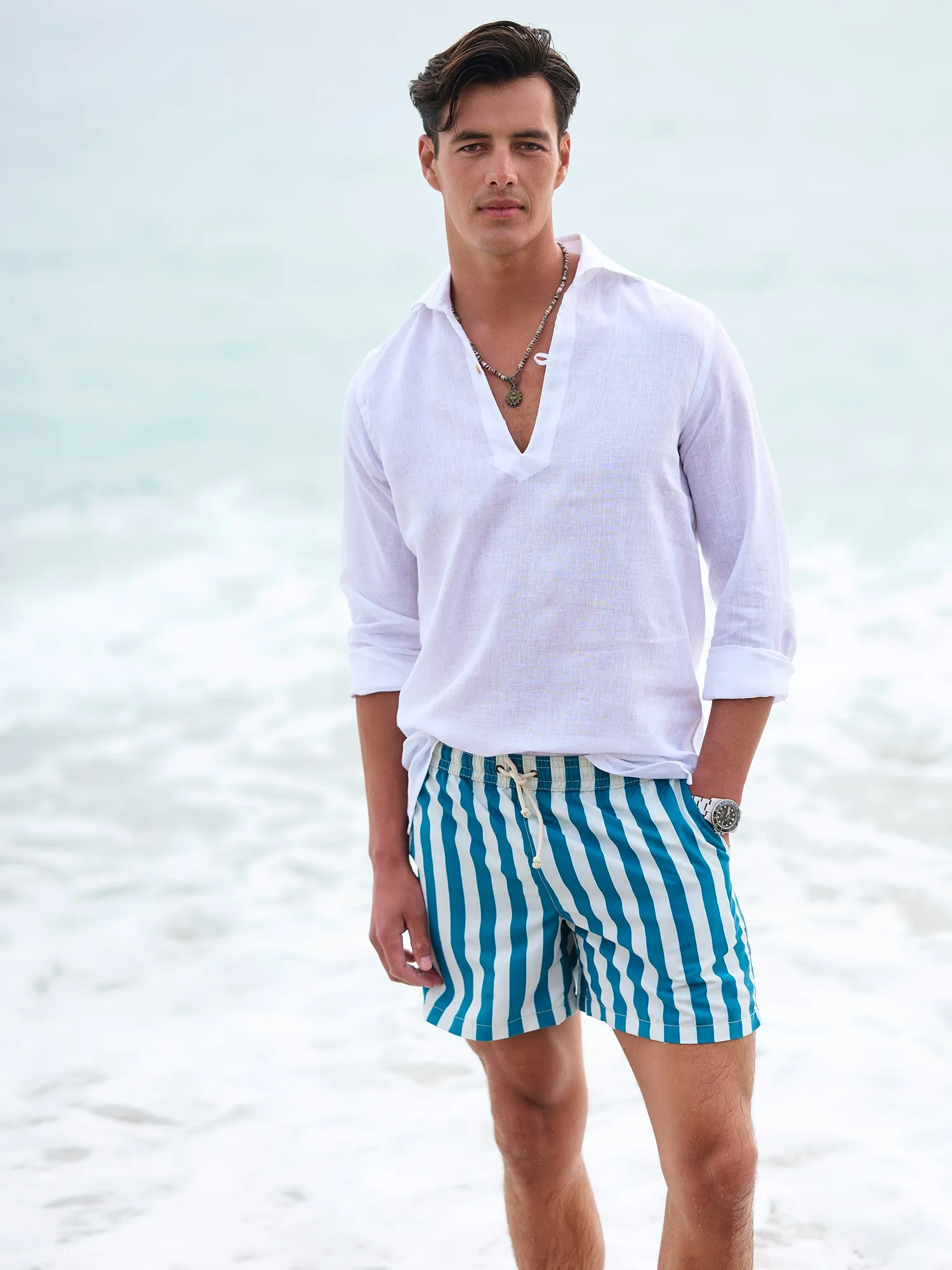 Paraggi Stripe Swim Shorts