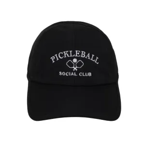 Pickleball Social Club with Paddles Lightweight Ponytail Cap