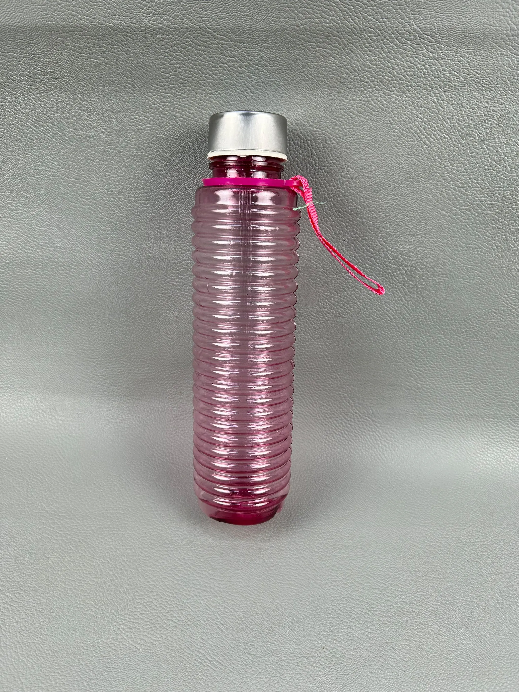Pink Plastic Transparent Water Bottle WTB26