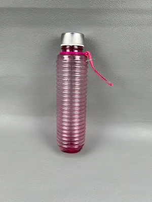 Pink Plastic Transparent Water Bottle WTB26