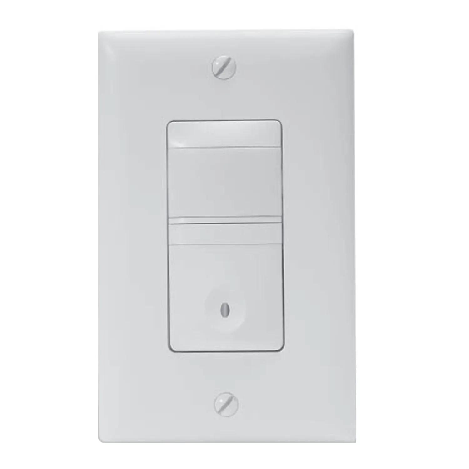PIR Wall Switch Vacancy Sensor, Single Pole, 120V, White