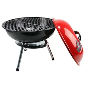Portable 14" Charcoal Grill Outdoor BBQ
