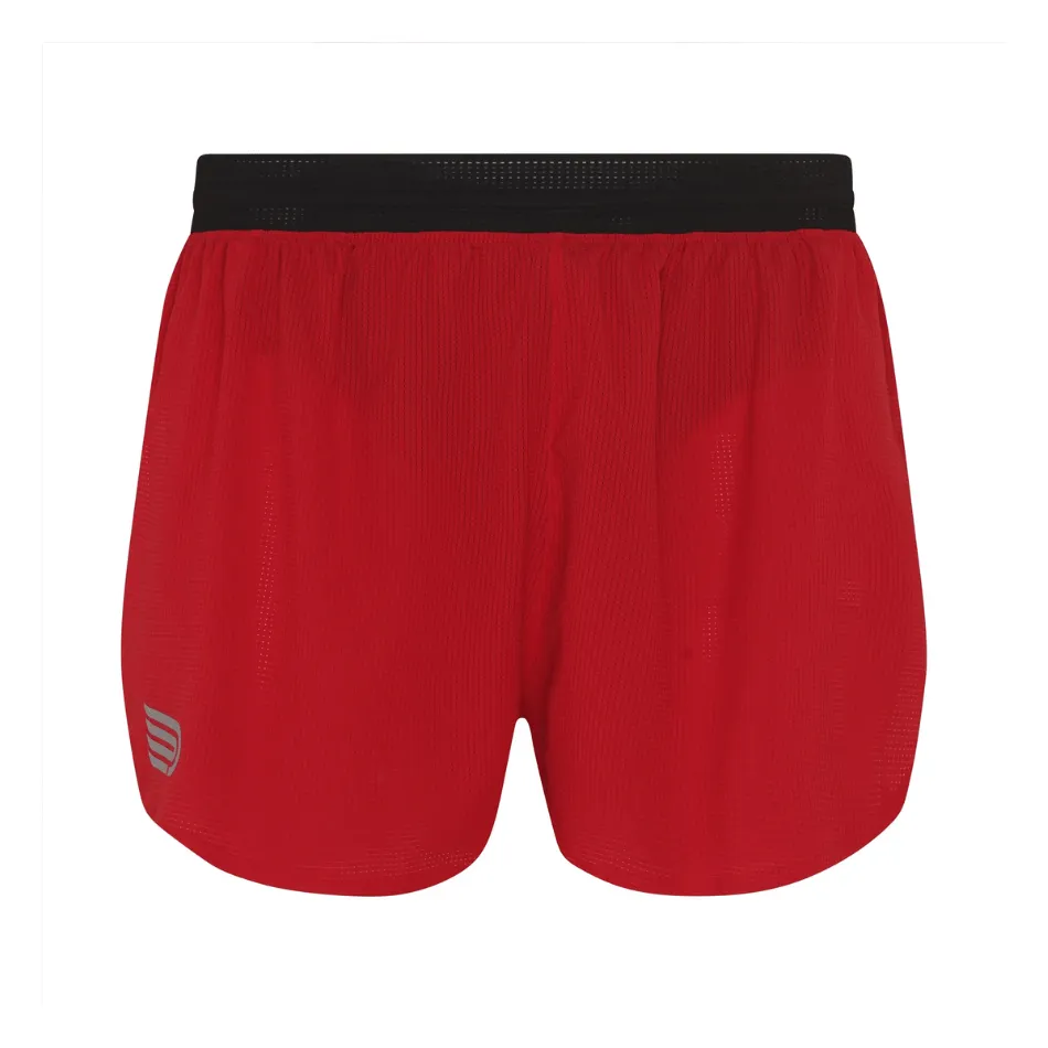 Pressio Men's Elite 3" Short in Flame Red SS24
