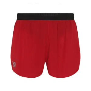 Pressio Men's Elite 3" Short in Flame Red SS24