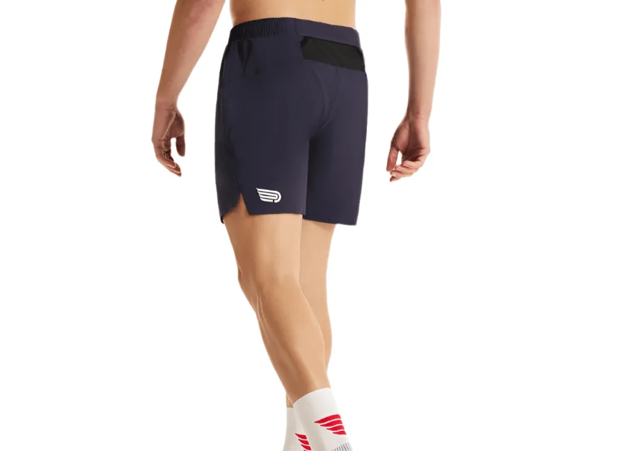 Pressio men's Perform 5" Short in Navy/Silver SS24