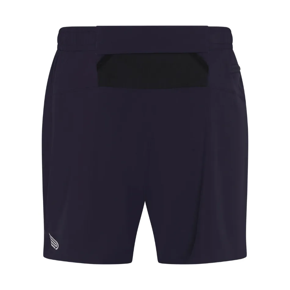 Pressio men's Perform 5" Short in Navy/Silver SS24