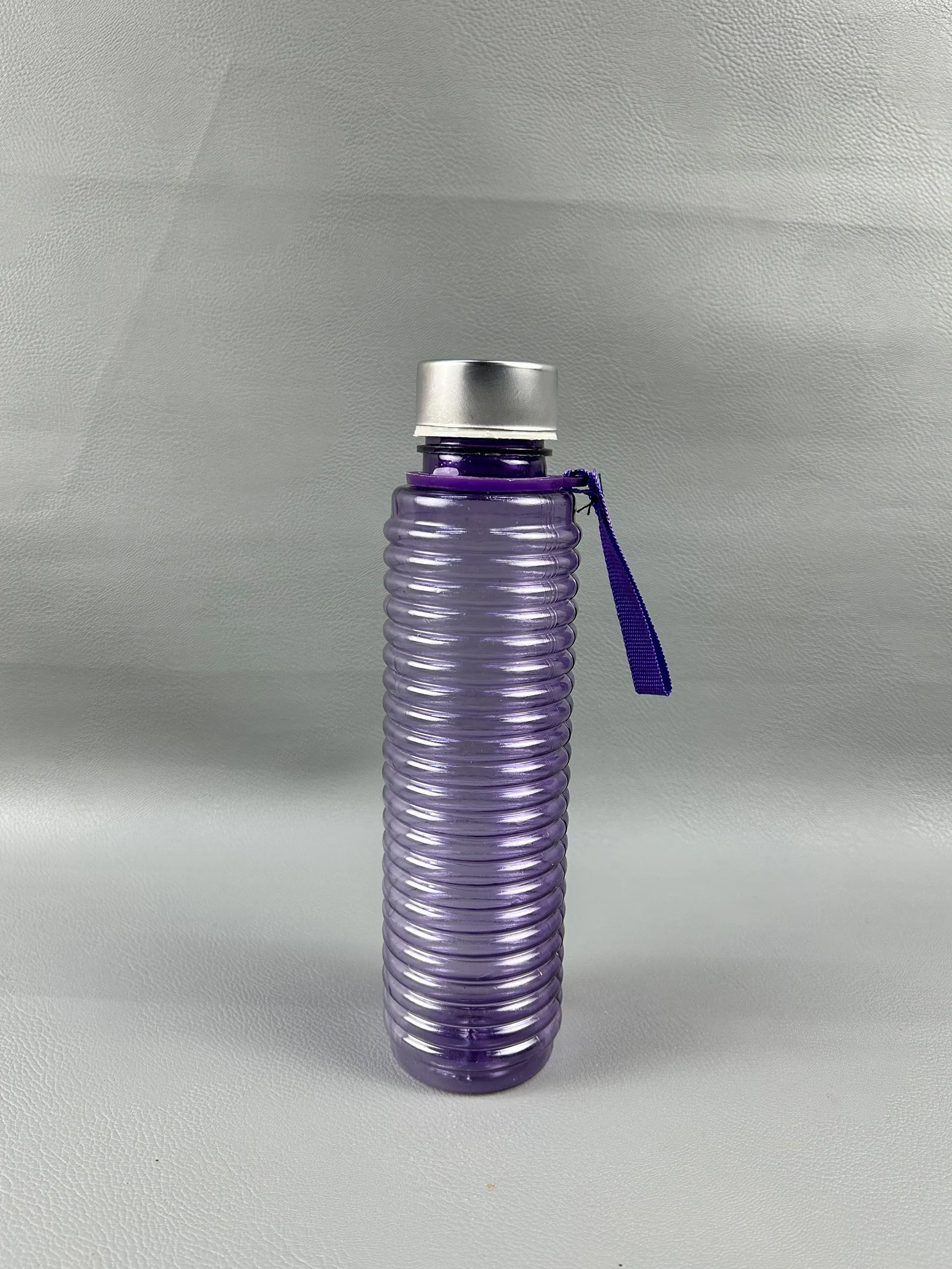 Purple Plastic Transparent Water Bottle WTB24