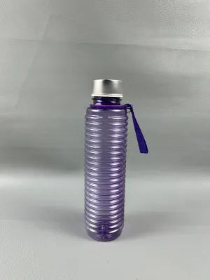 Purple Plastic Transparent Water Bottle WTB24