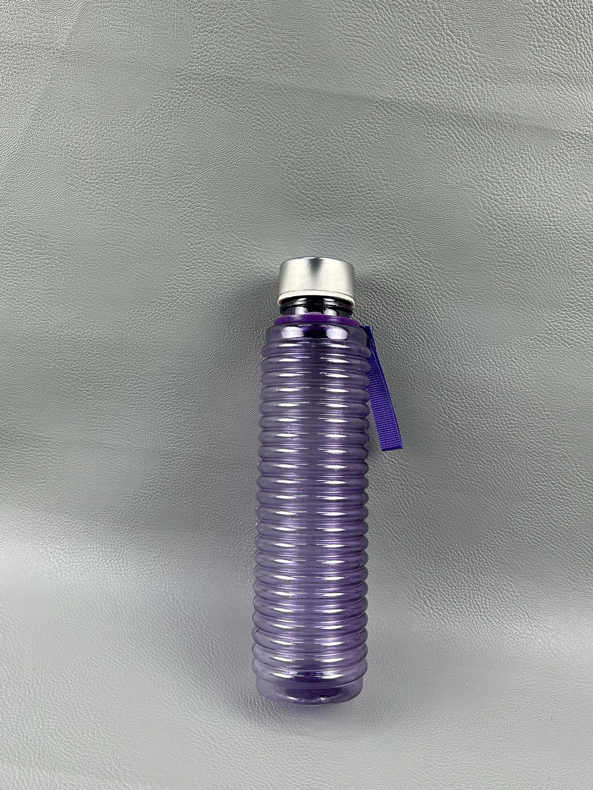 Purple Plastic Transparent Water Bottle WTB24