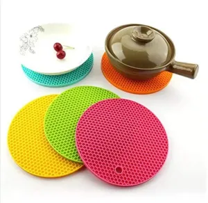 Round Silicone Heat Resistant Table Mat Non-slip And Resistant