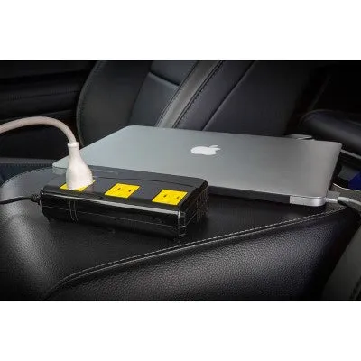 Scosche 200W Portable Power Inverter with 4 USB Ports PI200PS