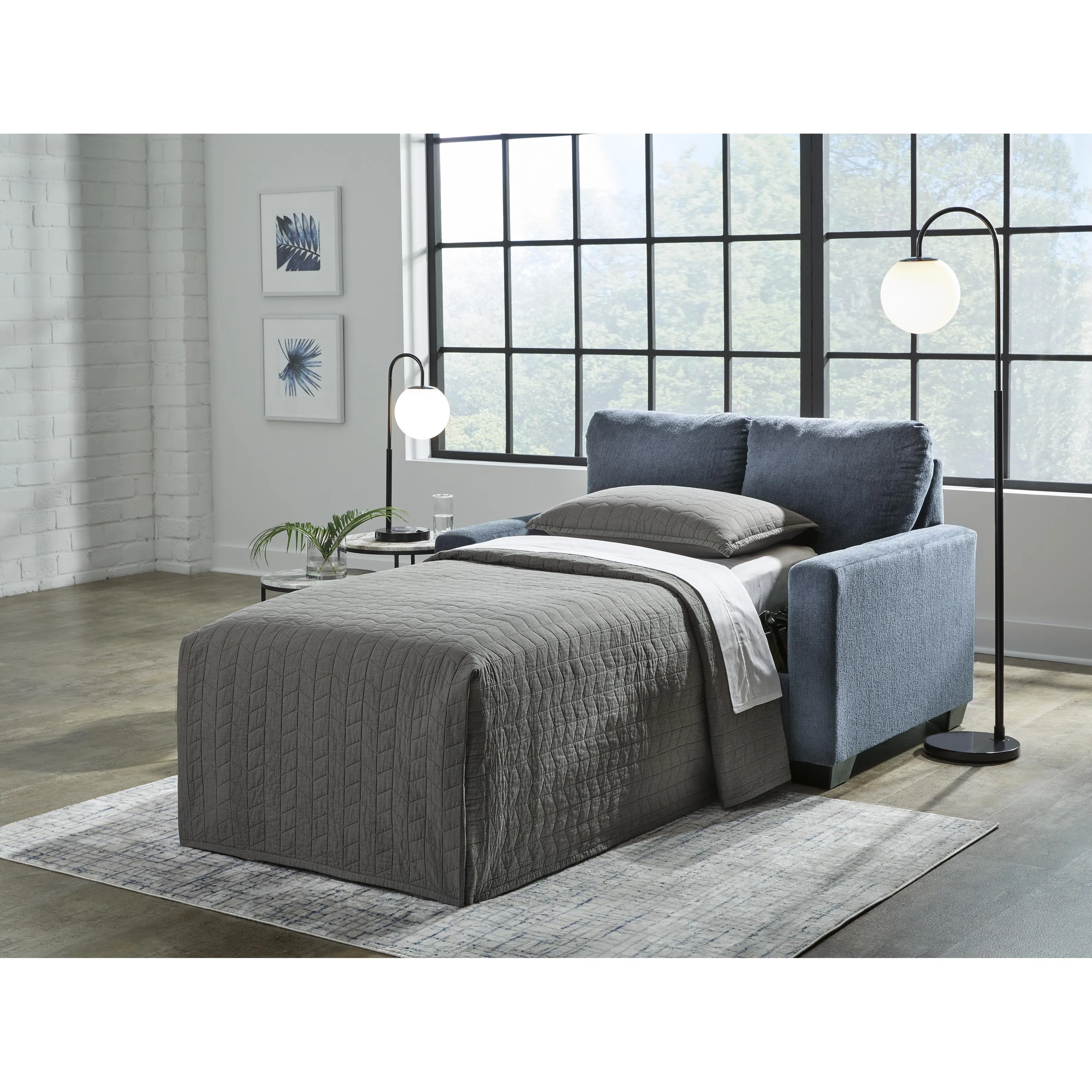 Signature Design by Ashley Rannis Fabric Twin Sofabed 5360437C