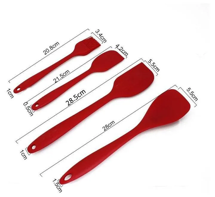 Silicone Cooking Utensil Set of 10 Pcs