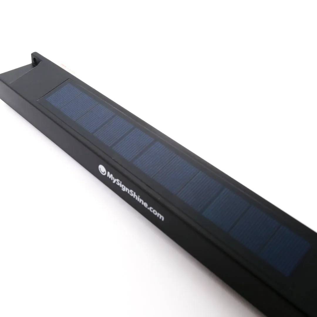 Solar Powered RE Sign Light