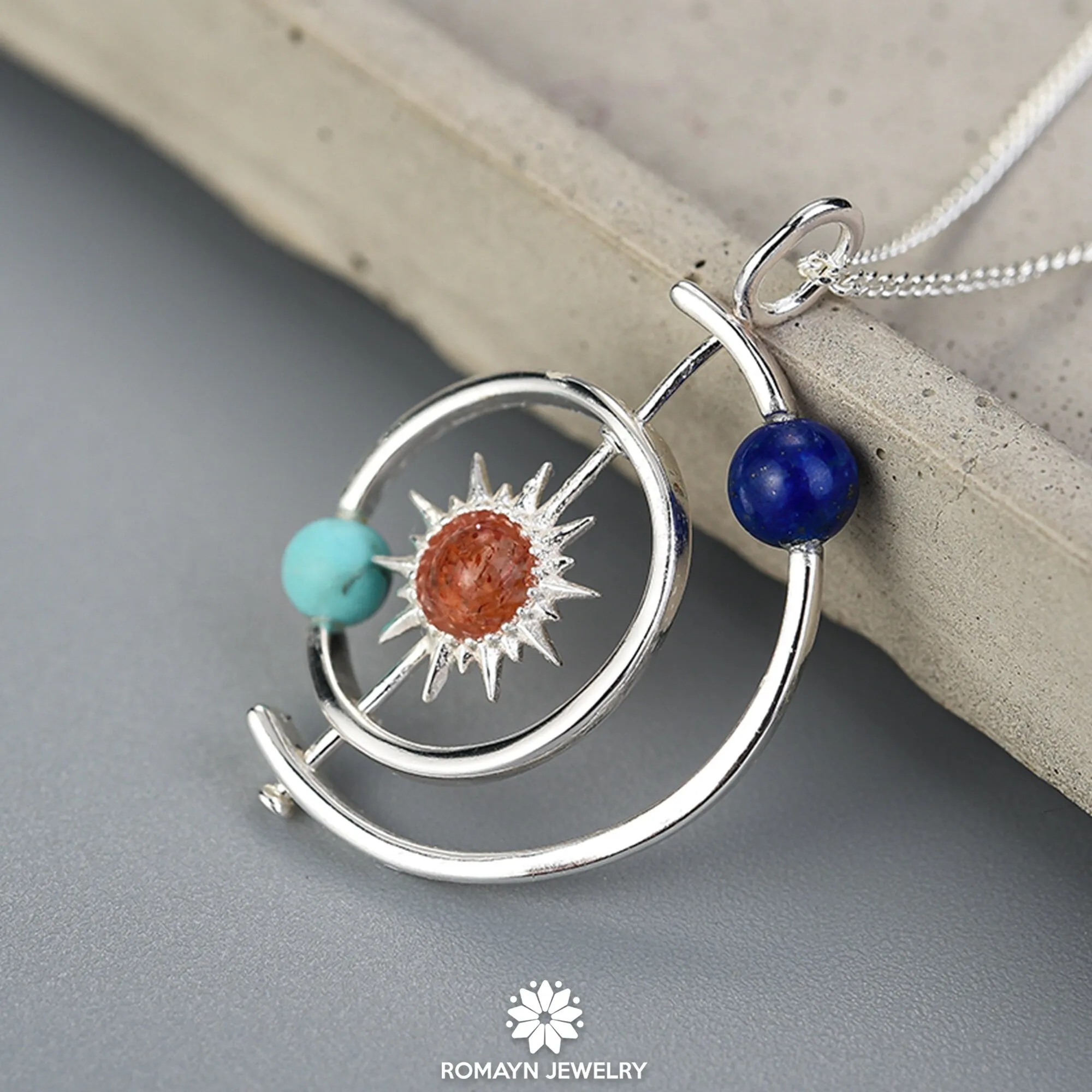 Solar System Necklace