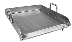 Stainless Steel Single Burner Griddle Flat Top Grill for outdoor burners/Parrilla de acero inoxidable para 1 quemador para estufas de afuera