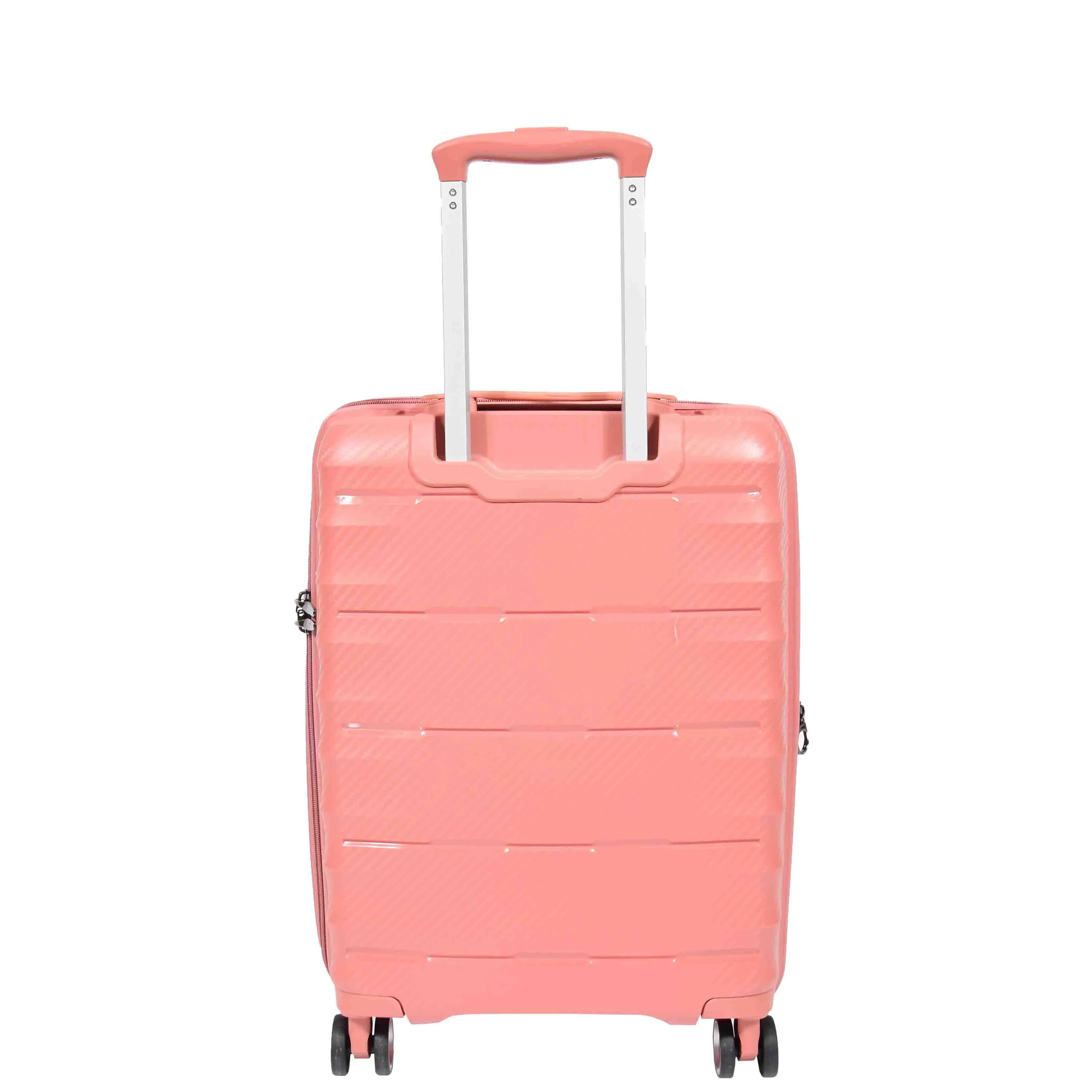 Wheeled Expandable ABS Luggage Miyazaki Rose Gold
