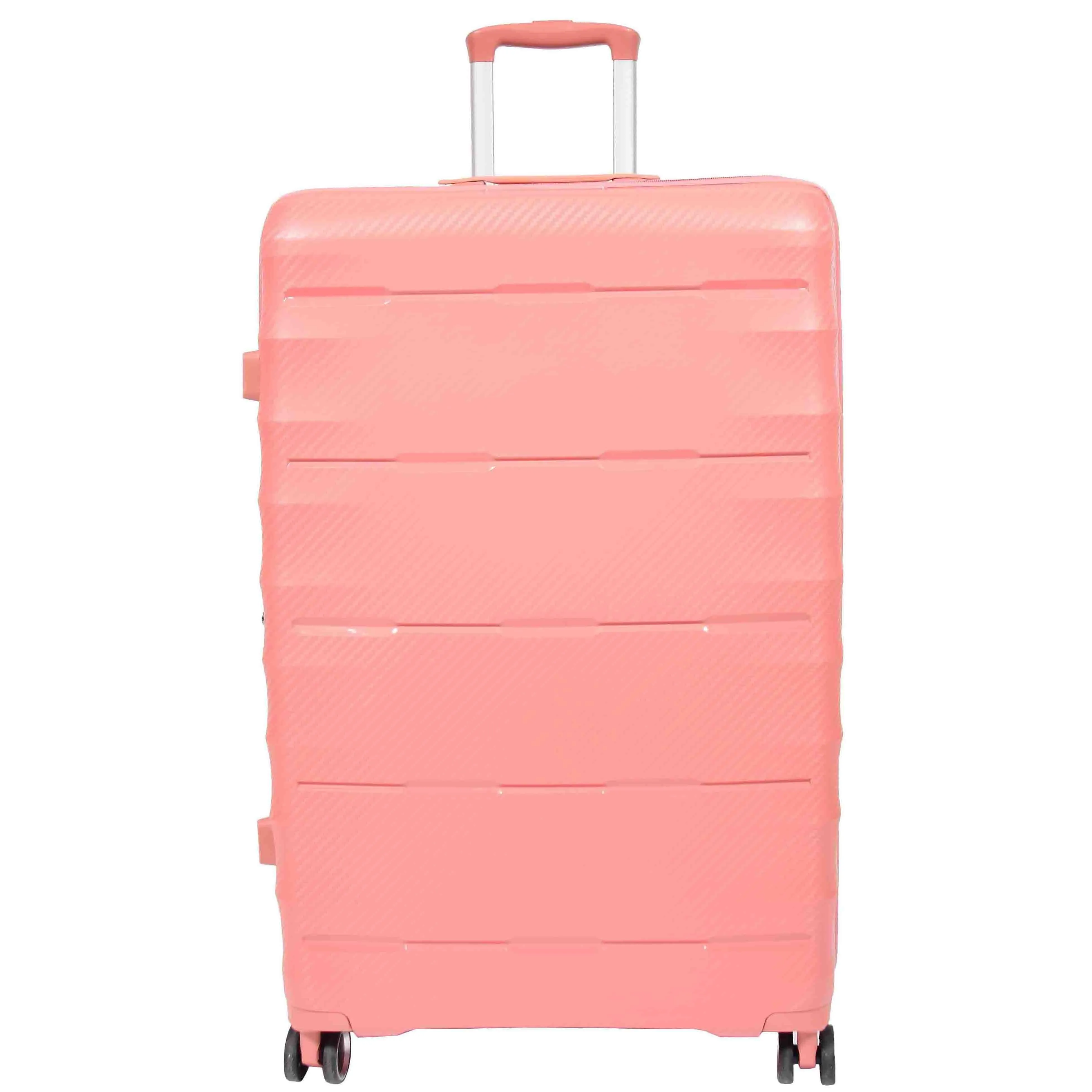 Wheeled Expandable ABS Luggage Miyazaki Rose Gold