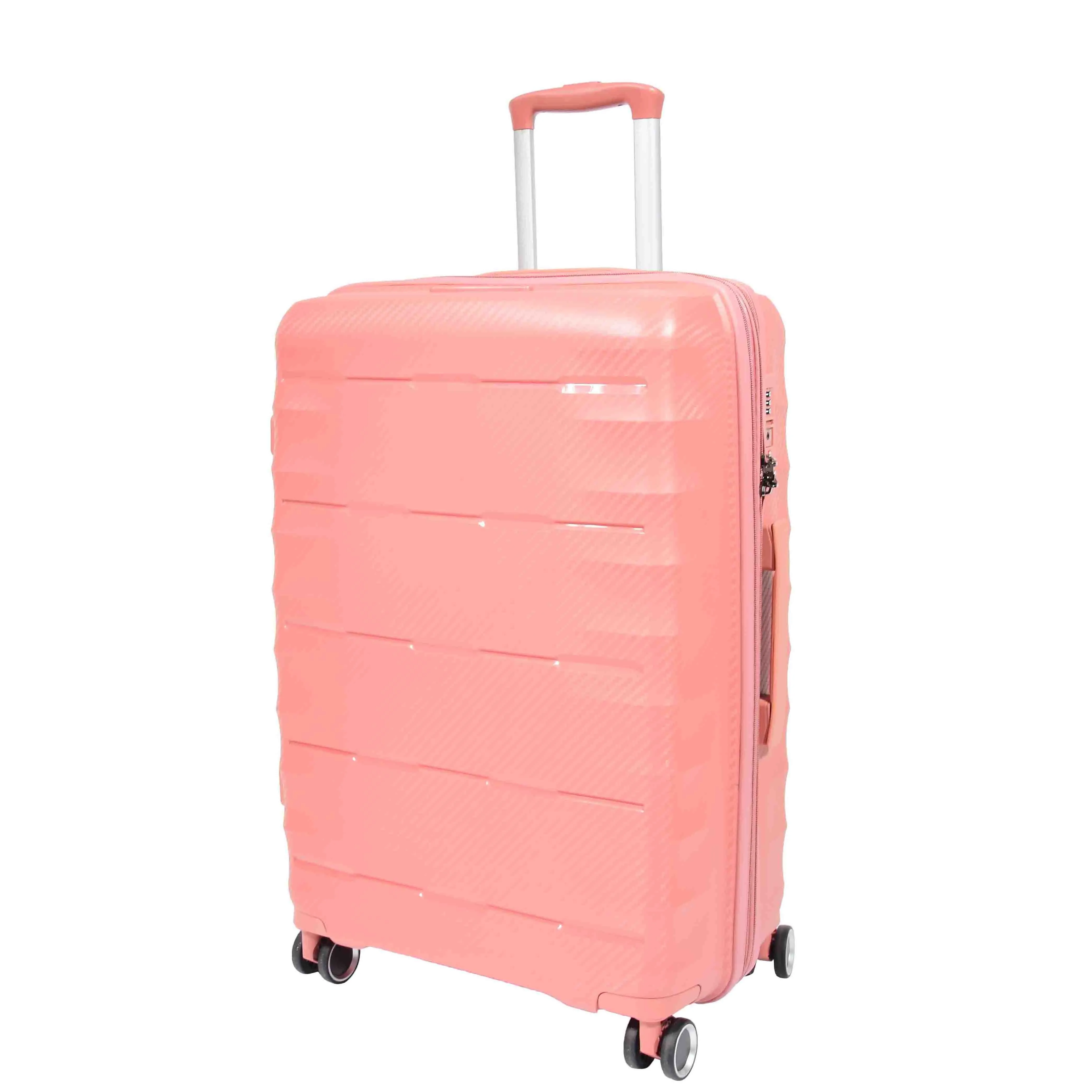 Wheeled Expandable ABS Luggage Miyazaki Rose Gold