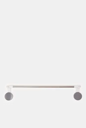 White Self-Adhesive Towel Shelf