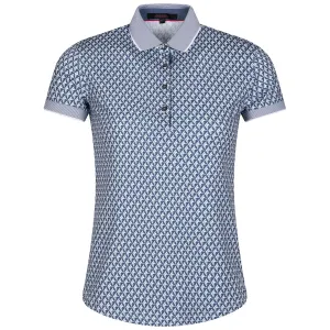 Womens Diamonds All Day Scarlett Polo Vintage Indigo - AW24