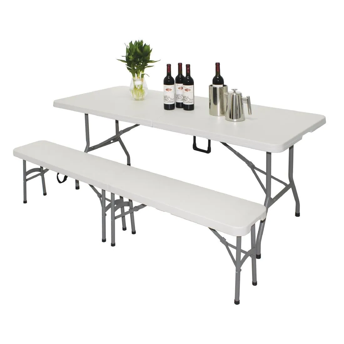 Y817 Bolero Centre Folding Bench 6ft